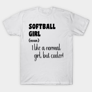 Softball Girl T-Shirt